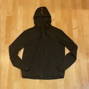 REI Co-op Men’s Black Zip Up Running Jacket